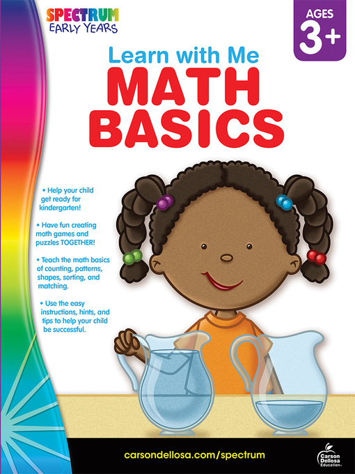 Title details for Math Basics, Grades Preschool - K by Spectrum - Wait list